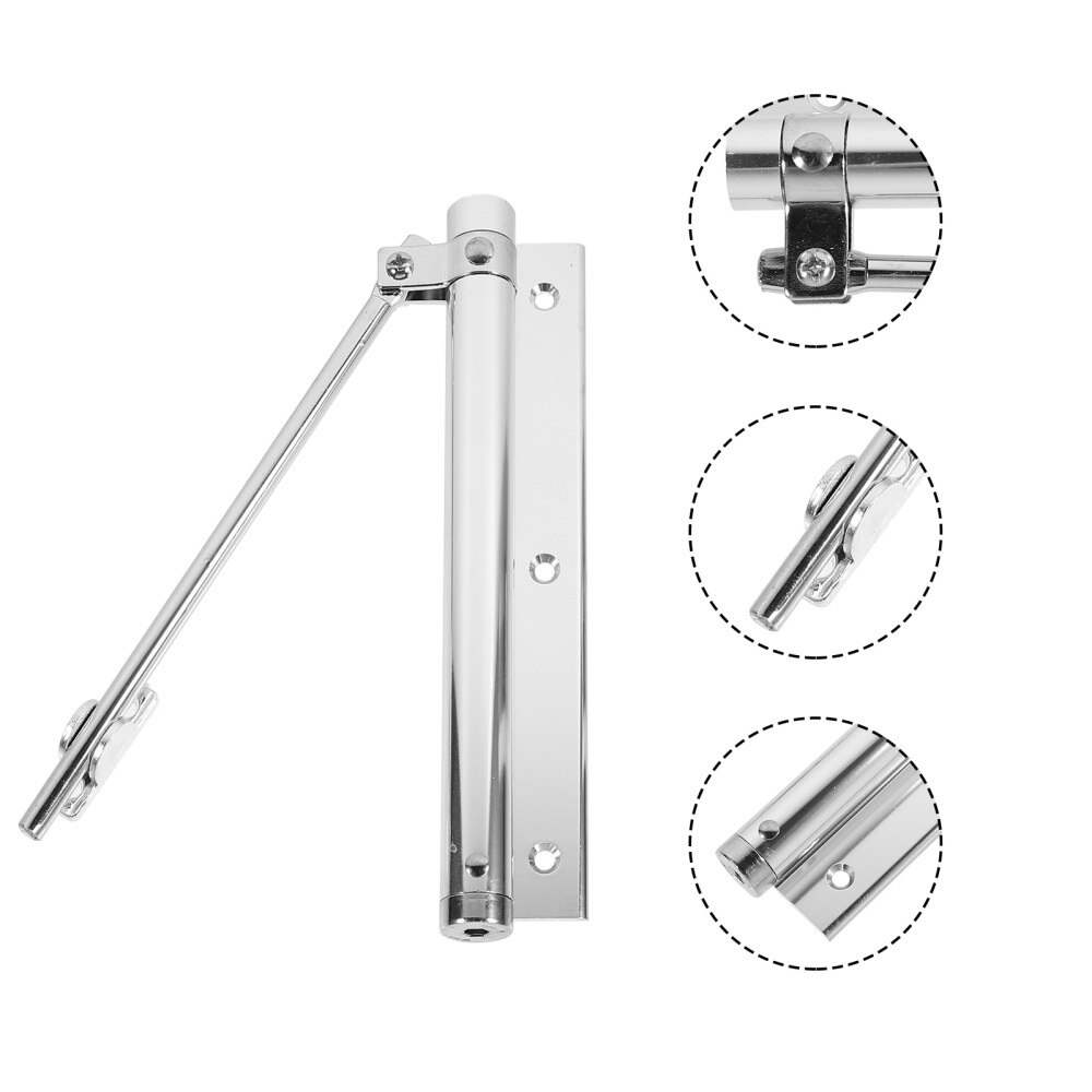 2pcs Metal Screen Door Closer Automatic Door Closer Adjustable Closing Speeds