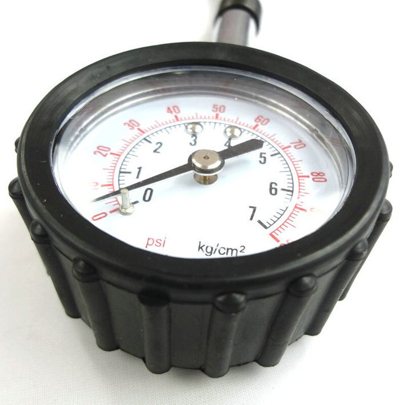 Universele Lange Buis Bandenspanningsmeter Meter 0-100 Psi Hoge Precisie Bandenspanning Tester Voor Auto en Motorfiets