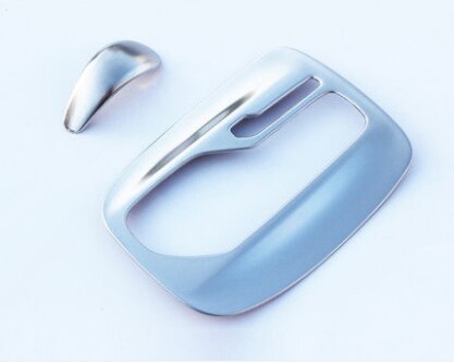 Pegatinas de engranaje automático de acero inoxidable para coche, accesorios para opel Insignia, Sedán Sport Tourer , , , , , ,: silver