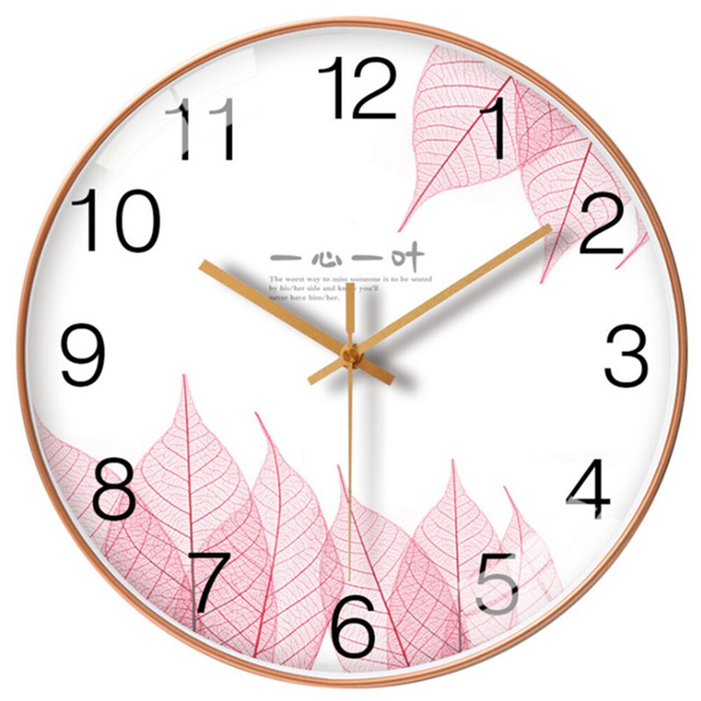 Wall Clock 10 Inch Silent Hanging Digital Quartz Horloges Thick Border Watch Living Room Study Decor Quartz Clock Needl