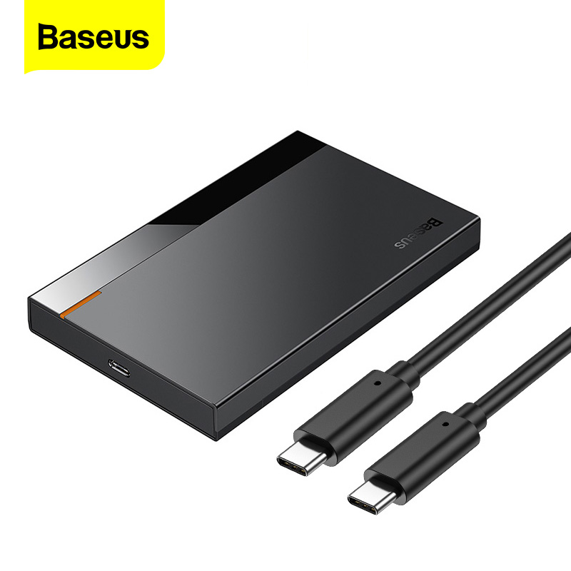 Baseus – boîtier pour disque dur SSD 2.5 pouces, SATA vers USB 3.1, adaptateur, Type USB C