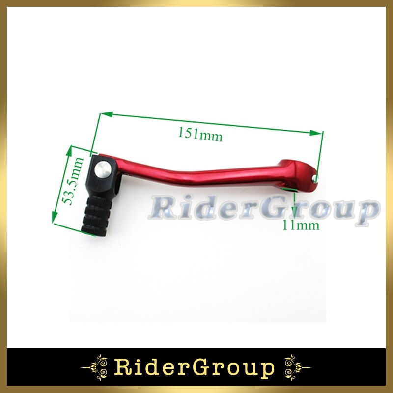 Pit Bike palanca de cambio de marchas de aluminio para 50cc 90cc 110cc 125cc 140cc 150cc 160cc motor Lifan YX Zongshen moto Dirt Bike