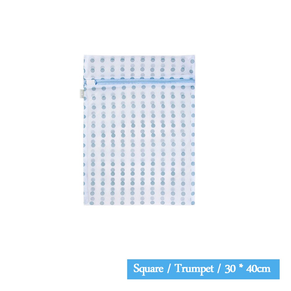 Home Polyester Mesh Laundry Bag Polyester Washing Net Bag For Underwear Sock Washing Machine Pouch Clothes Bra Bags: 182-A-1
