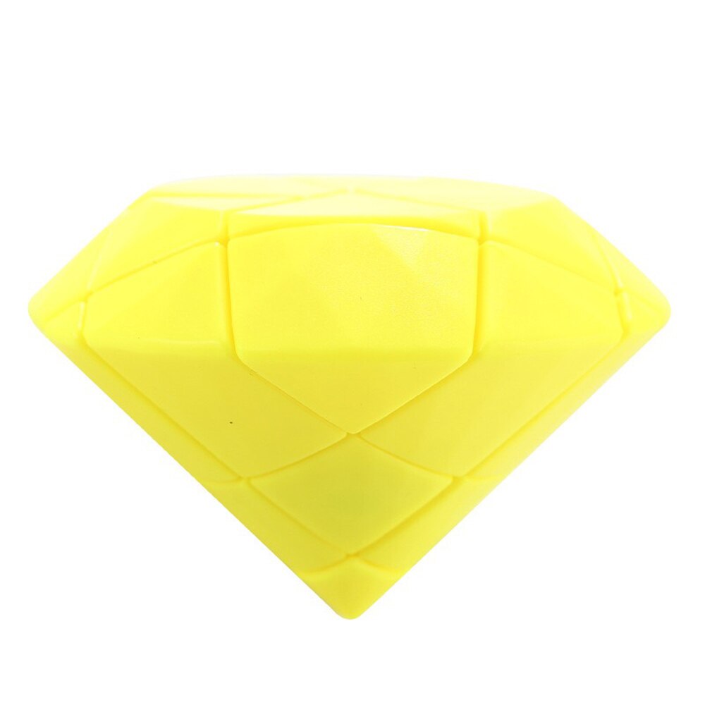 Diamond Magic Cube Magic Dodecahedron Strange-shape Antistress Toys for Children Boys Pyramid Cubes for Kids: YELLOW Magic Cube