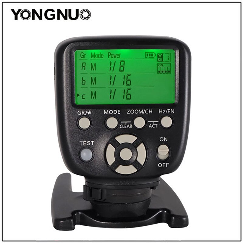 Trigger Yongnuo YN560-TX II Per Flash Canon - Telecomando LCD, Controllo Gruppi, Compatibile Con YN560IV/III E Fotocamere Canon
