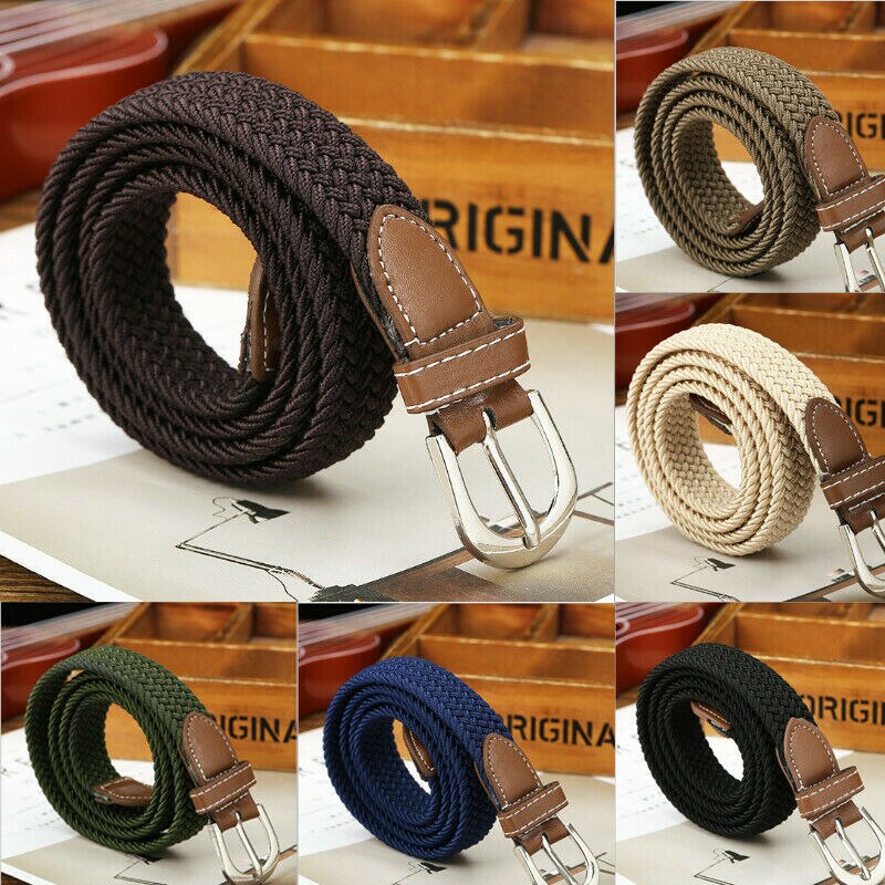 Canvas Metalen Gesp Riem Taille Casual Tailleband Unisex Mannen En Vrouwen Decor Tool Mode Riem