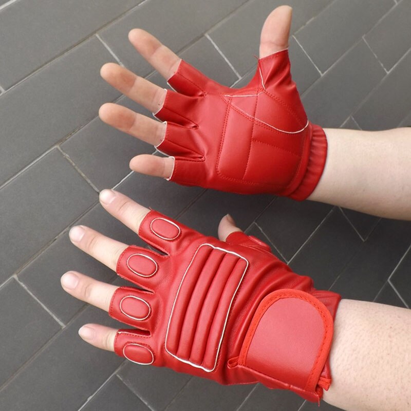 Half Fingers Adult Taekwondo Gloves Training Boxing Gloves Sanda MMA Karate Muay Thai Tae kwon do Protector Sport Glove