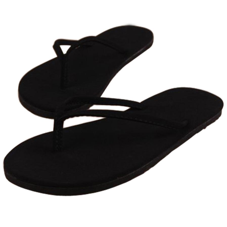 Dametøfler badeflip flops sko sandaler tøfler innendørs og utendørs sommer strandflip flops kvinnelige lysbilder  a30