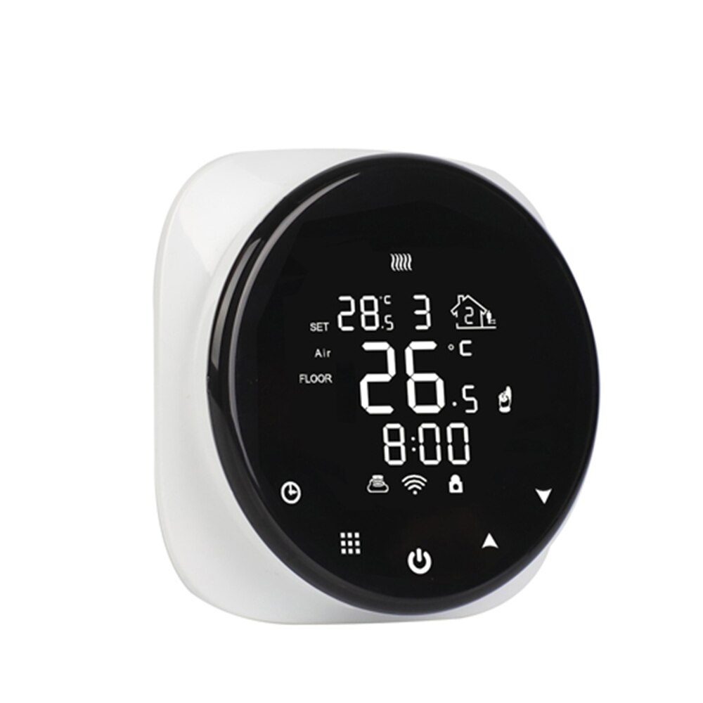 Smart WiFi Touch Thermostat Temperatur Wireless Controller Für Elektrische Boden Heizung Wasser/Gas Kessel Arbeitet Google Hause