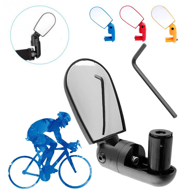 Bicicletta Specchietto retrovisore Universale Regolabile montagna bicicletta Manubrio Della Bicicletta Aereo Specchietto retrovisore Riflettore Della Bicicletta Attrezzature