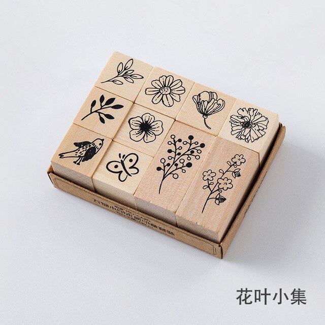 Vintage Kat Beer Panda Dier Leven Stempel Diy Houten Stempels Voor Scrapbooking Briefpapier Scrapbooking Standaard Stempel