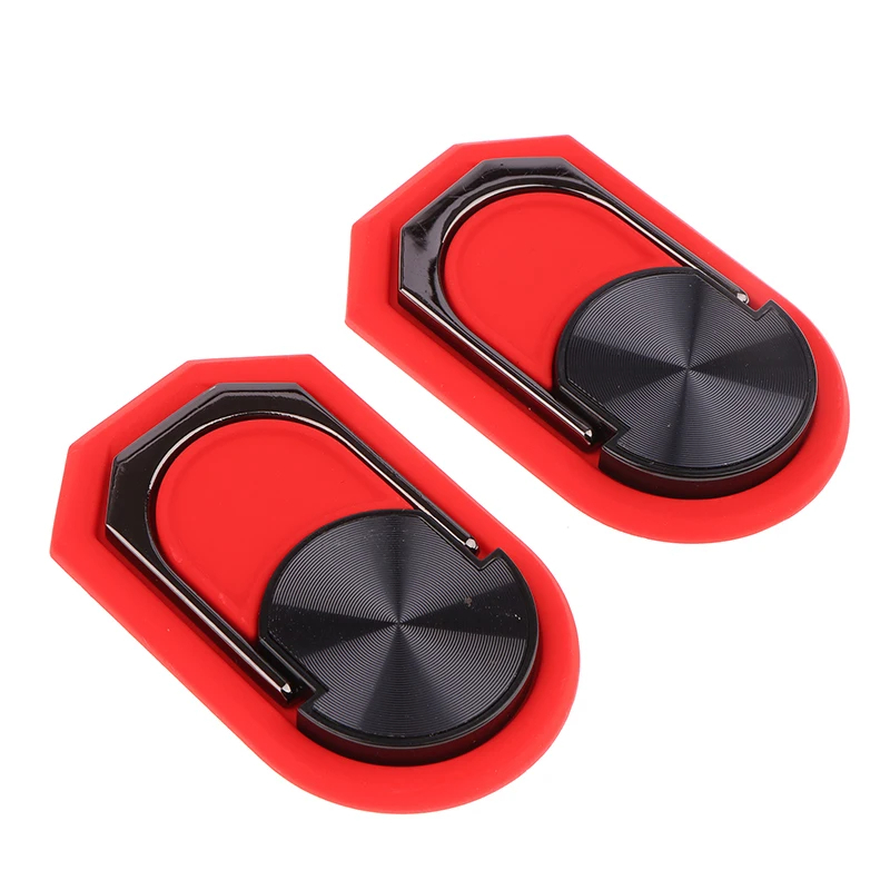 2 Stuks Universele Mini Laptop Standaard Opvouwbare Desktop Voeten Houder Voor Ipad Macbook Pc Computer Toetsenbord Cooling Pad Onzichtbare Stands: Black