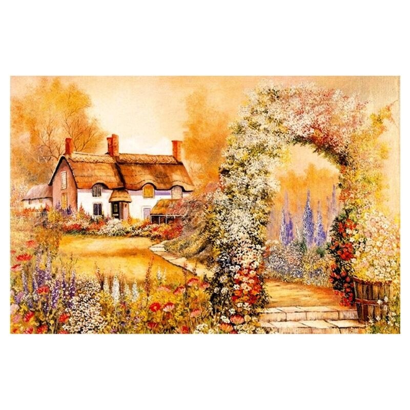 Starry Night Paper Puzzle 1000 Pieces Puzzles for Adults & Kid's Challenge Jigsaw Landscape Educational Landscape Game Play Toys: O