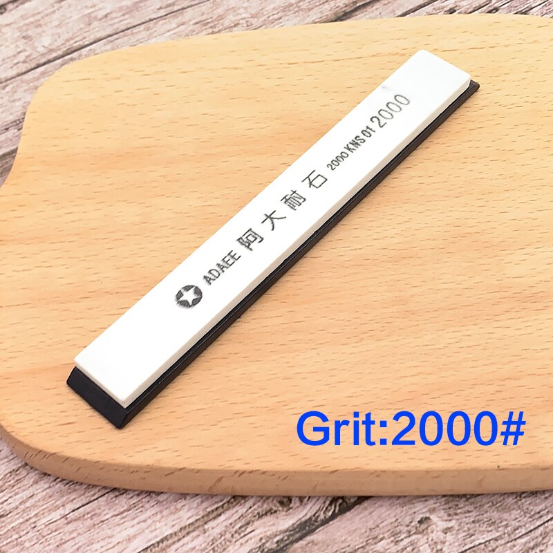 Slijpen Slijpsteen Vaste Hoek Puntenslijper Slijpen Water Steen Keukenmes Apex Edge Professionele Polijstpasta Lederen Set: 2000 Grit
