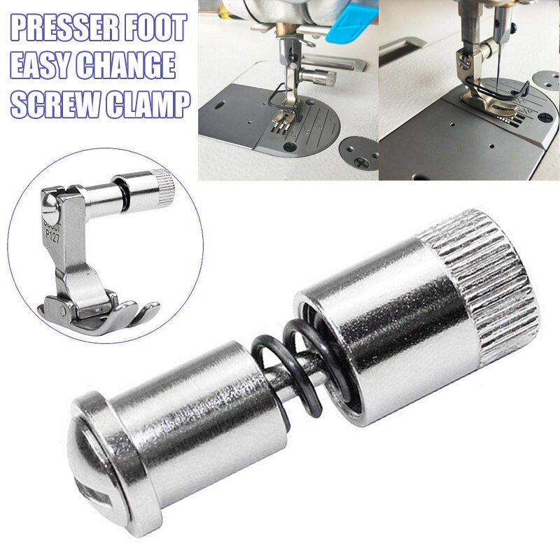 Presser Foot Easy Change Screw Clamp Sewing Machine Presser Foot Changer Quick Change OW