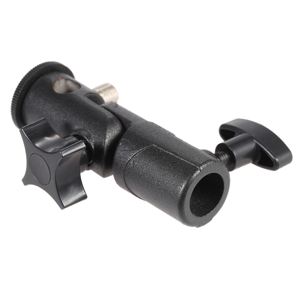 Profesjonalny uniwersalny statyw kamery typu E Lampa błyskowa Speedlite wspornik obrotowego stojaka światła parasol uchwyt na buty standardowy ale