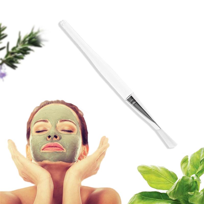10 st ansiktsmaskborstar genomskinlig kristallstav mjuk syntetisk ansiktsapplikatorborste gör-det-själv-maskapplicering