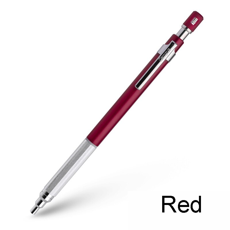 Kokuyo protecxin mekanisk blyant 0.5mm anti-break core tegne blyanter skridsikker holder  ps305: Rød