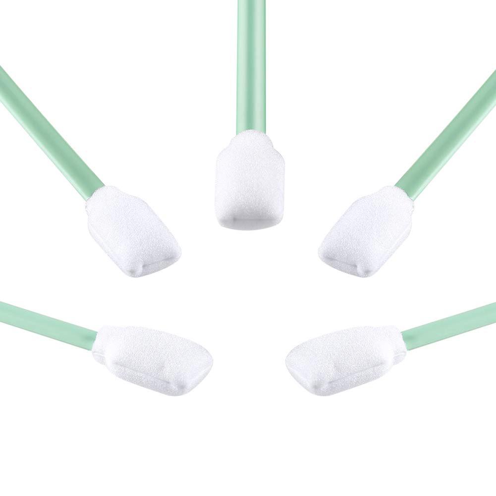 50 unids/set de hisopos de limpieza de de algodón duradero esponja de espuma para limpieza para impresoras microscopios equipos de sensores ópticos