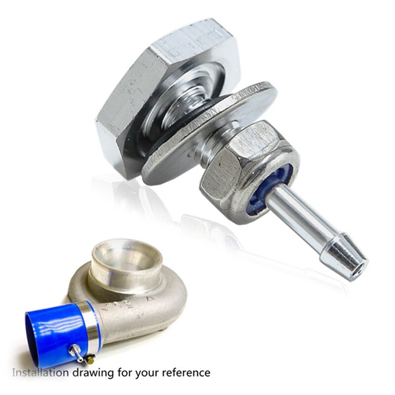 1 stuk turbocompressorbuis, boostslangnippel, turbo-vacuümmeter en 2 stuks autotransmissiesolenoïdekleppen