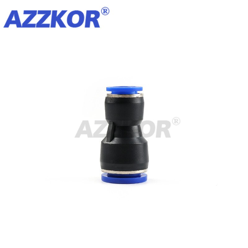 Conector neumático rápido PG, Unión recta, reducción de ajuste, empuje neumático para conectar aire 4-6 4-8 6-8 6-10 8-10 8-12 10-12mm, 5 uds.