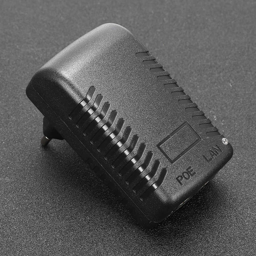 DC 24V/48V Wall Plug Power Adapter POE Ethernet Injector Adapter Power Supply