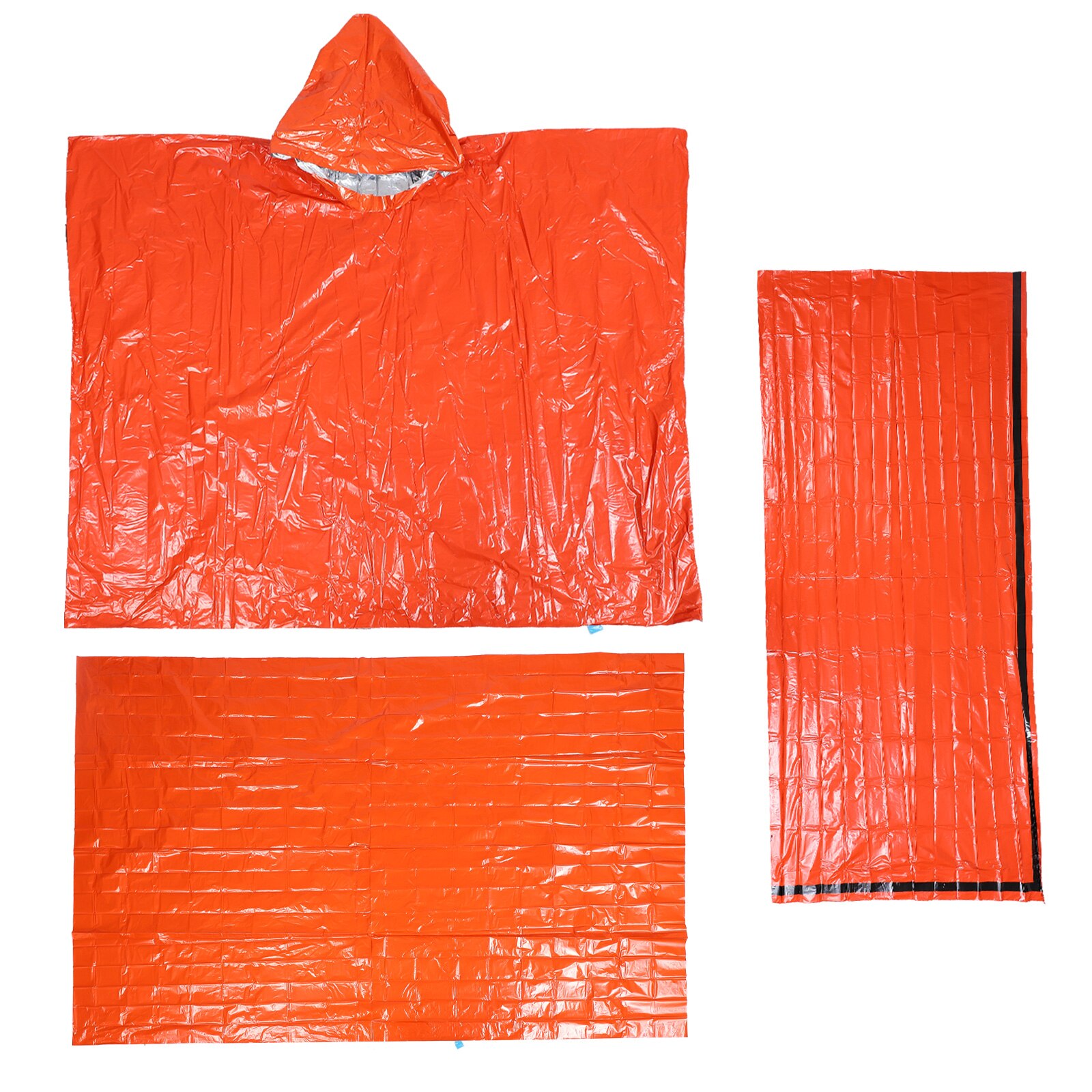 1 set schlafsack, robuster zeltschlafsack, regenschutz, thermodecke für camping