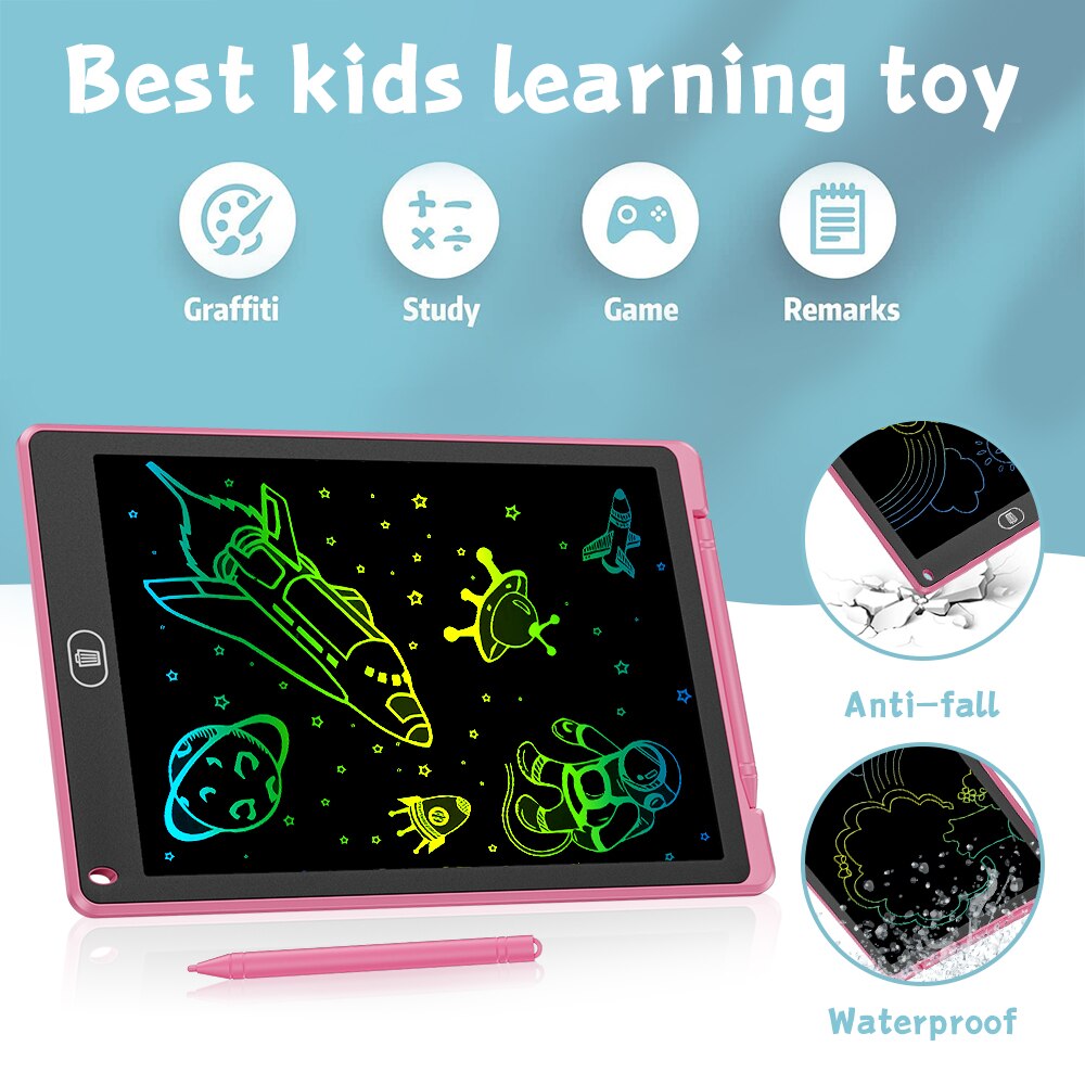 12 inch Graphic tablet Lcd Drawing Tablet To Draw Digital Drawing Board Smart Writing Tablet Electronic Blackboard For Children