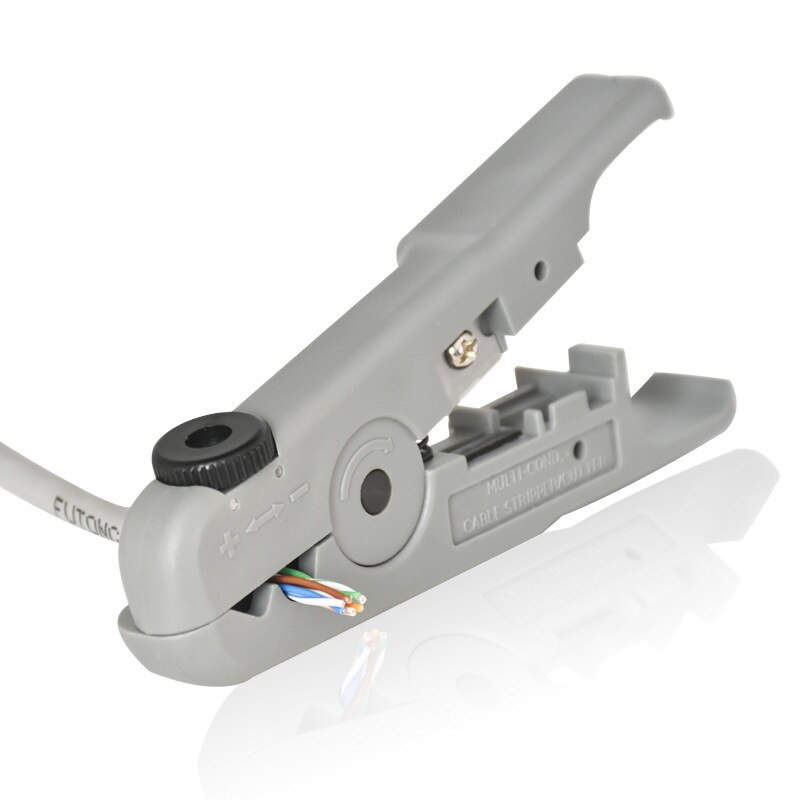 Draadstripper, kabelstriptang, krimptang, coaxiale kabelstripper, roterende stripper, handmatige stripper, netwerkkabelstripper