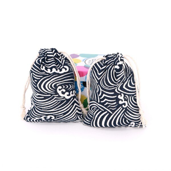 5pcs/lot Flower Cotton Bags 8x10cm Mini Jewelry Happiness Wedding Candy Bags Fabric Drawstring Cute Usual Bags: No. 26