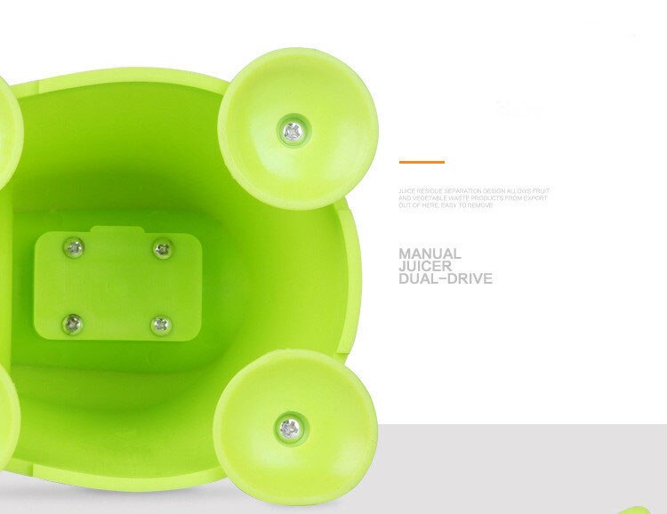1pc juicepress manuell hand apelsin slowjuicer citronextraktor maskin blandning färsk hälsojuicer maskin majs köksredskap  ok 0347