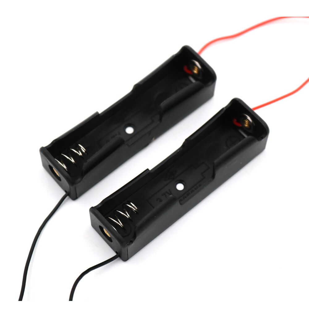 1p 2p 3p 4p serie parallelforbindelse 3.7 v 18650 lithiumbatteri 18650 batteriholderstik opbevaringsæske boks ledningskabel