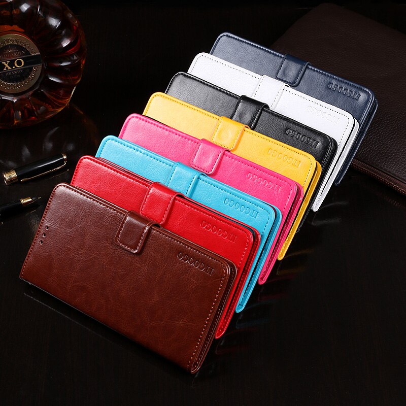 Case Voor Blackview BV6100 Lederen Back Shockproof Cover Flip Telefoon Case Voor Blackview BV6100 Cover Behuizing