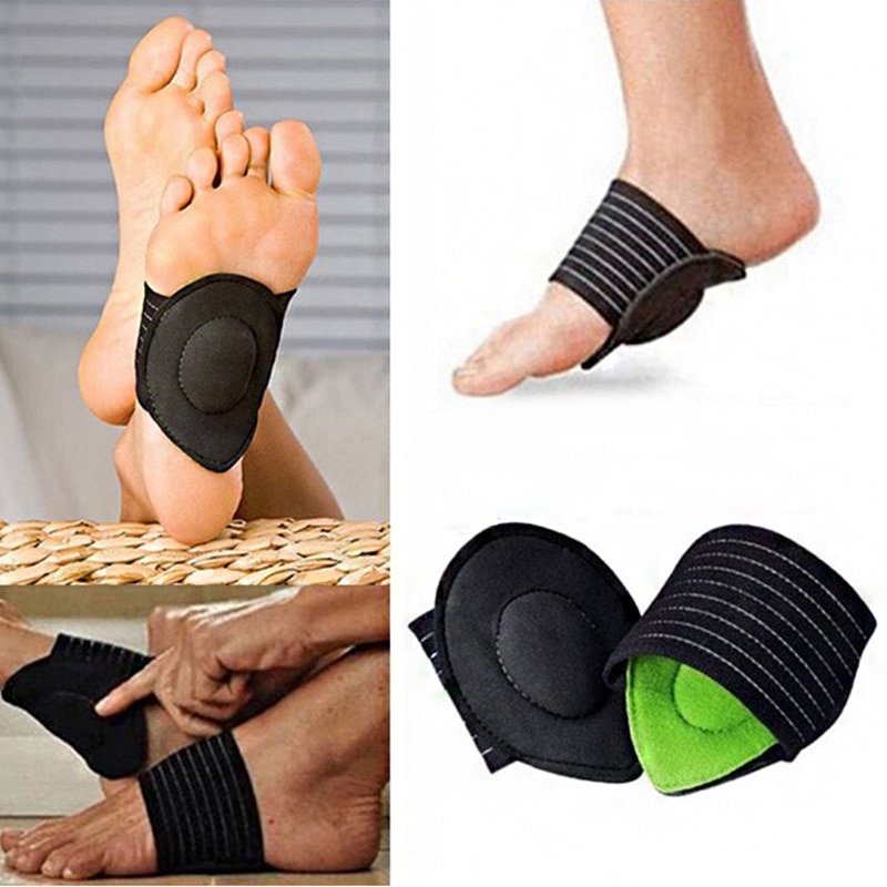 1 Paar Knöchel Ferse Schmerzen Relief Plantarfasziitis Sohle Pads Arch Support Schuhe Einsatz Pad DO2