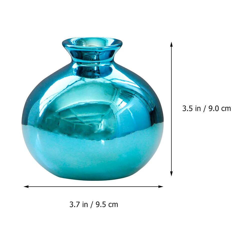 1Pc Ceramic Vase Fine Safe Nice Flower Arrangement Bottle Desktop Ornament Ceramic Flower Pot European Style Vase
