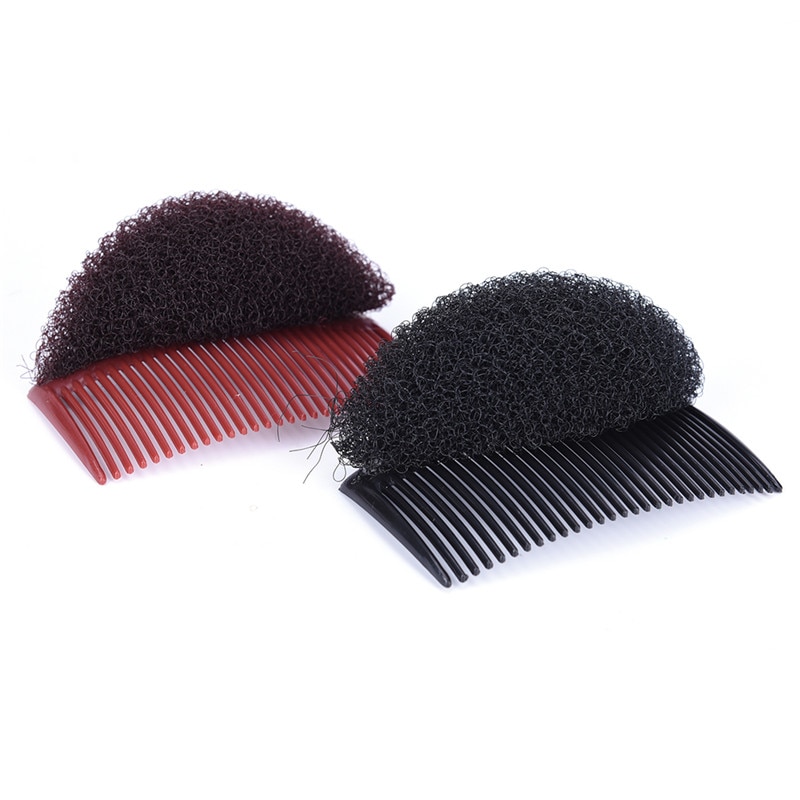 1Pc Hair Styler Volume Bouffant Bijenkorf Shaper Roller Bumpits Bump Schuim Op Clear Comb Jaar Accessoires