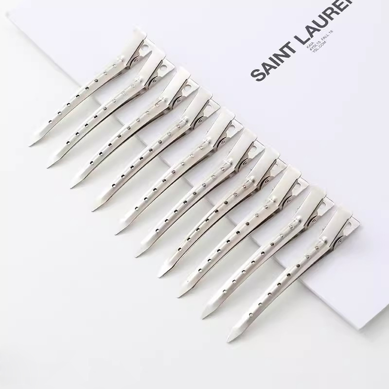 10Pcs Ladies Salon Fixed Hair No Bend Hair Pin Curl Hairclip Makeup No Crease Hair Clip Hairdressing Styling Tools: SKY BLUE