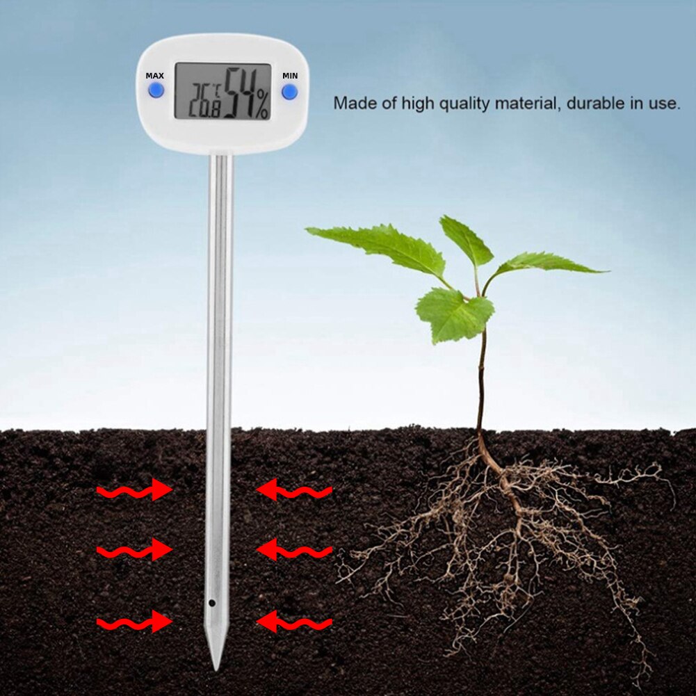 TA290 Digital Soil Meter Hygrometer Thermometer Humidity Temperature Tester Multifunction Measurement Tool for Garden Planting