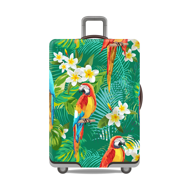 Flamingo wzór elastyczny bagaż obudowa ochronna Dustproof18-32 Cal walizka przypadku pokrywy ochronne akcesoria podróżne: C / M