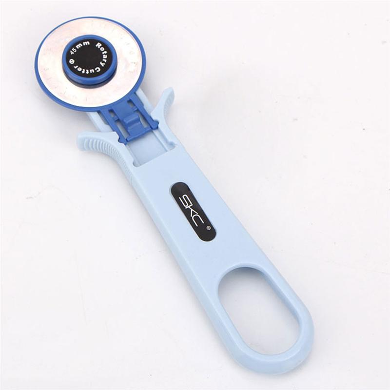 1Pc Cloth Cutter Cloth Material Tailor Rotary Cloth Patches Cutting Wheel Cutting Machine Clipper Cutter