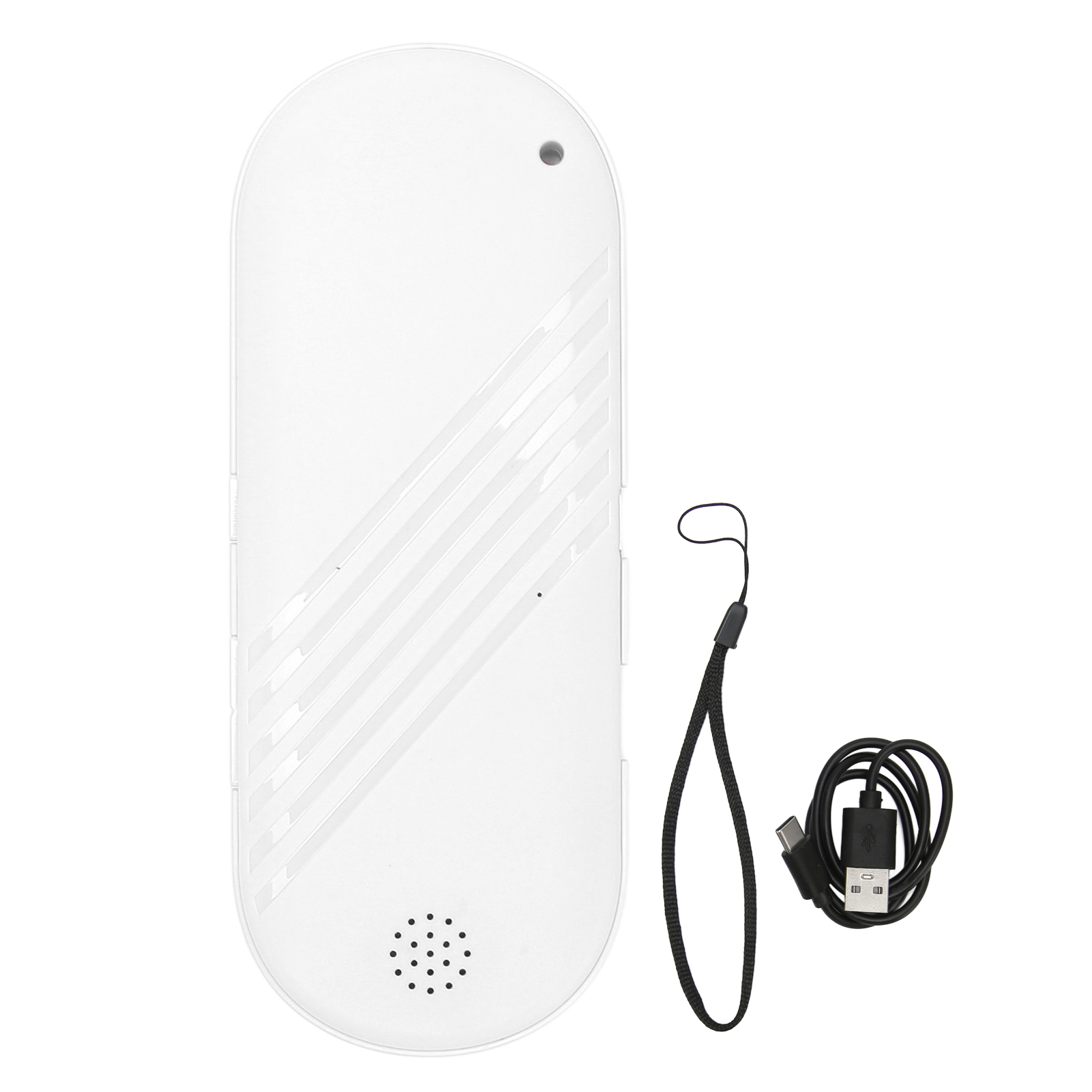 Kussenspeaker, multifunctionele stereospeaker met diepe bas, mini bluetooth-speaker voor tijdens het slapen.: Wit