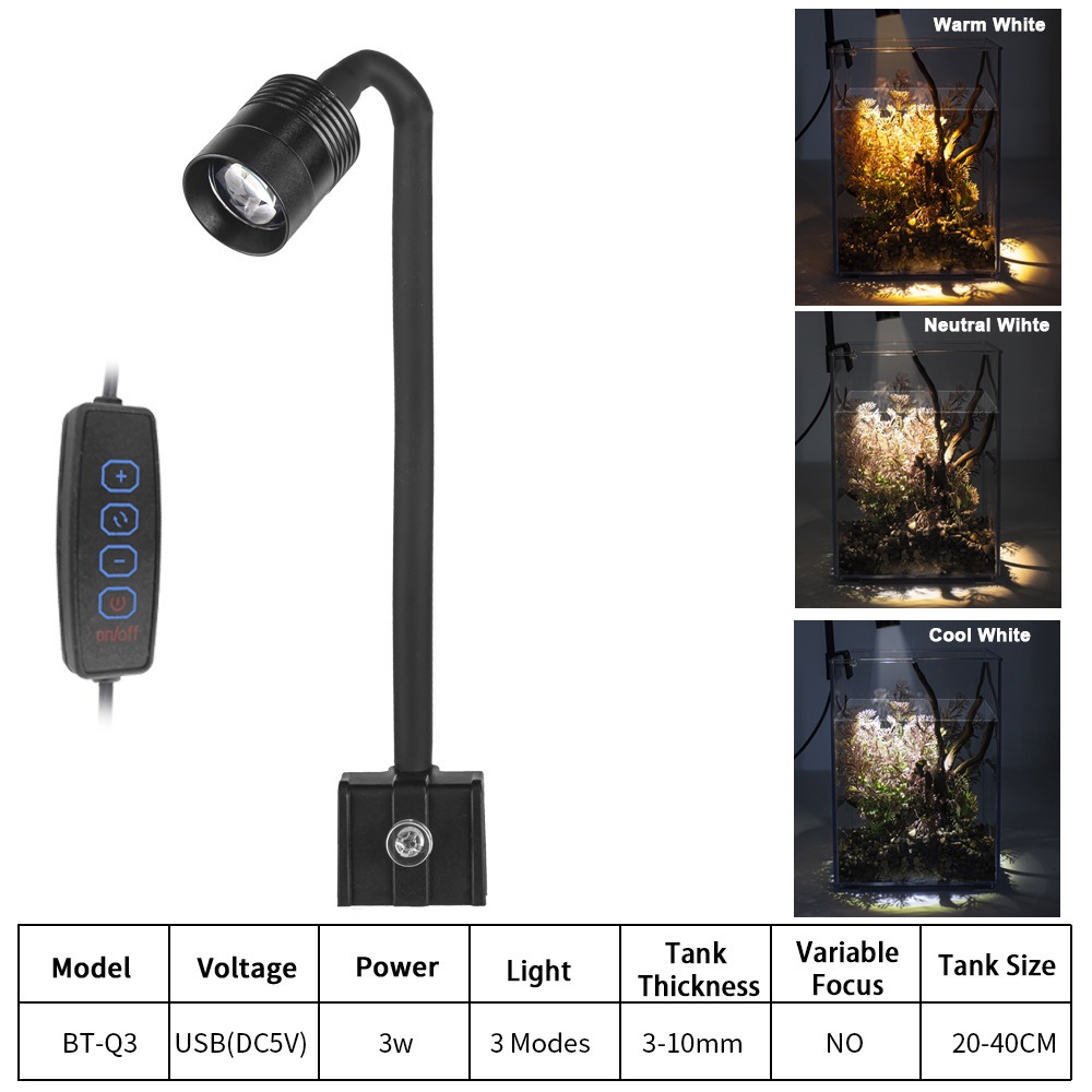 Illustration of Led Grow Light For Aquatic Plant Life