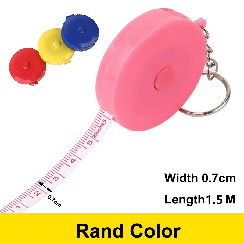 Mesureing Tape Retractable Foot Measure Ruler For Sewing Meter Children's Growth Mini Soft Inch High Precision Double Scale: J7-15M