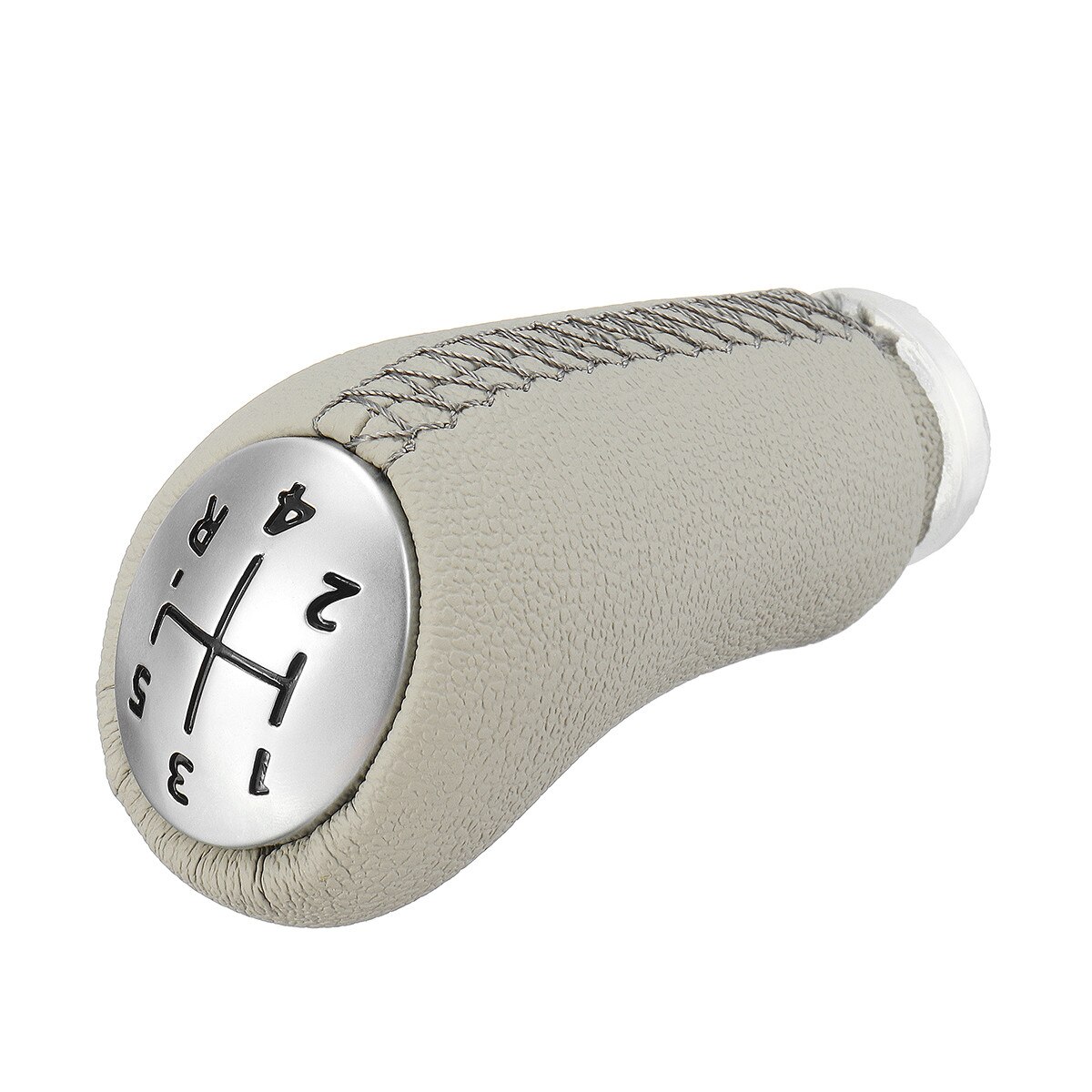 Beige Verchromte matt MT Schaltknauf für Renault Megane 2 MK2 szenisch II MK2 MK 2 Clio III MK3 Schalthebel Stock Kopf Ball Stift Arm