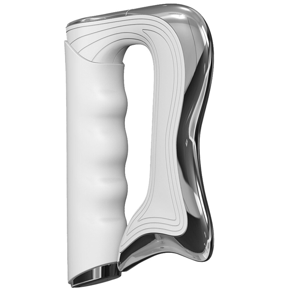 Myofascial Massager Hyperblade Soft Tissue Massage Sonic Vibration GuaSha Scraper Muscle Tissue Microcurrent Massager: White