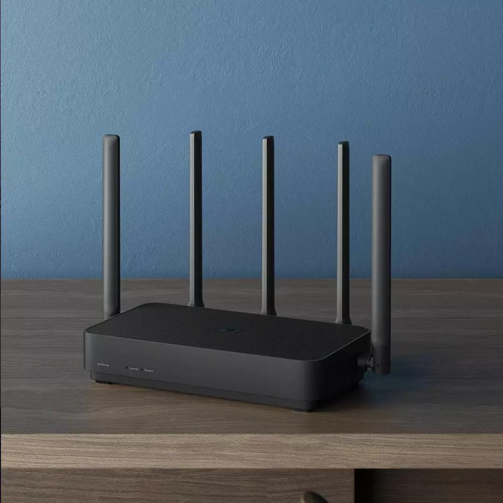 Xiaomi router 4 pro 128mb routeur gigabit 2.4g ghz double 5.0 2033 mbps sans fil avec 5 antennes à gain élevé plus larges