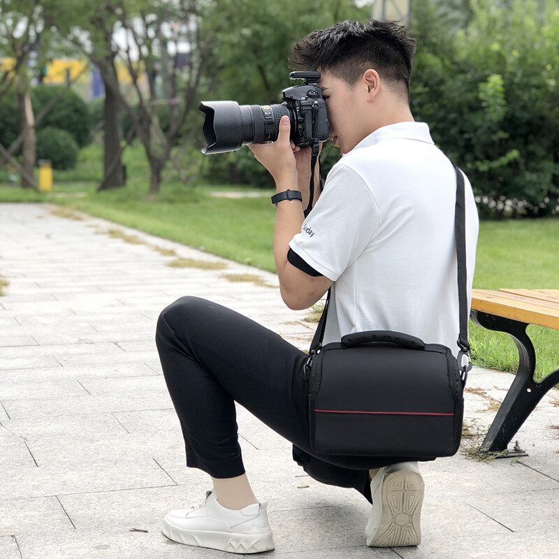Draagbare Reizen Draagtas Camera Tas Voor Sony Alpha A6500 A6300 A6000 A5100 A5000 NEX-7 NEX-6 NEX-5T NEX-5 HX400 HX300