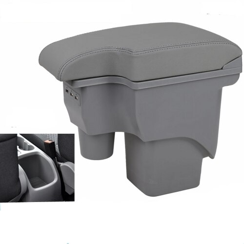 For Ford Focus mk2 armrest car Centre Console Storage Box mk2 Arm rest products interior car-styling accessories parts: Gray