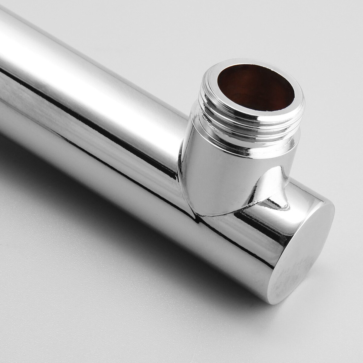 400mm Wall Mounted Shower Head Shower Arm Wall Ceiling Mounted Shower Head Extension Arm Bathroom Tools Accessories