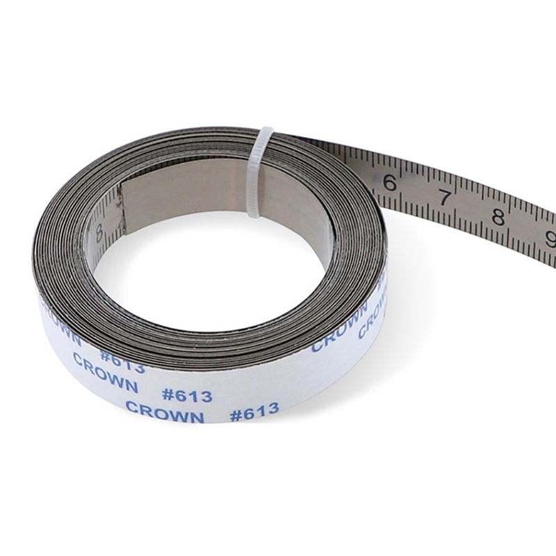 Tape Measure Metric 1M-5M Miter Track Measuring Tape Steel Ruler for T-track Router Saw Table Woodworking Tools